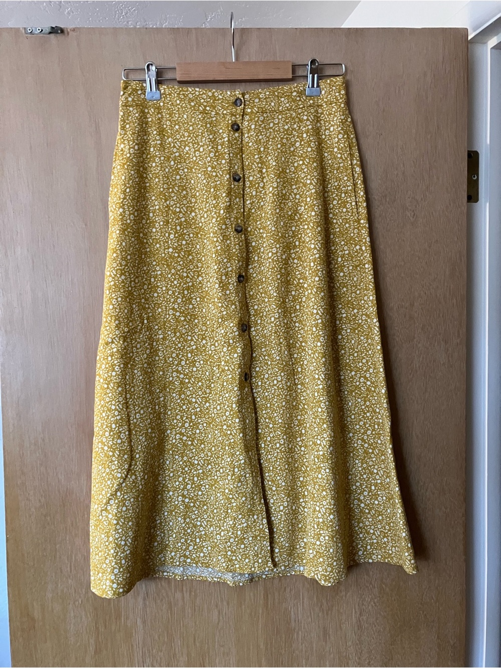 Toad & Co Manzana Pull On Skirt in Pike Ditsy NWT